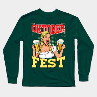 Oktober Fest Girl Long Sleeve T-Shirt